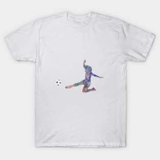 Female Soccer Player T-Shirt